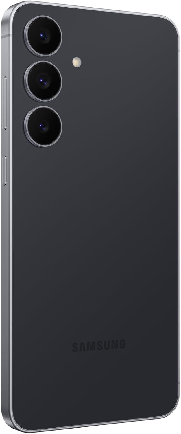 Samsung Galaxy S25 FE (Version canadienne et garantie) - Noir Jet, 128 Go, Galaxy AI, Écran AMOLED 2X de 6,7 pouces, 50MP