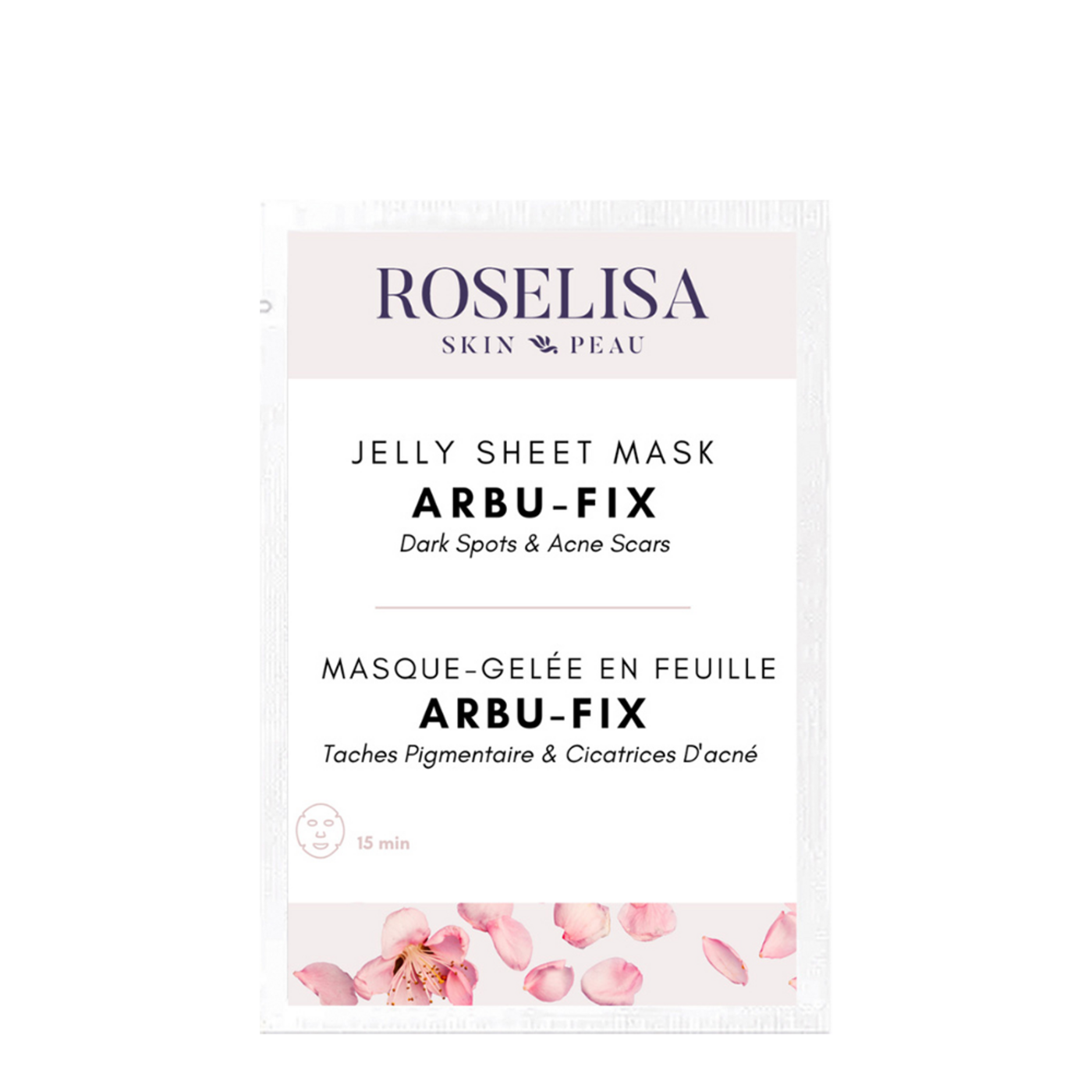 Roselisa Masque en feuille