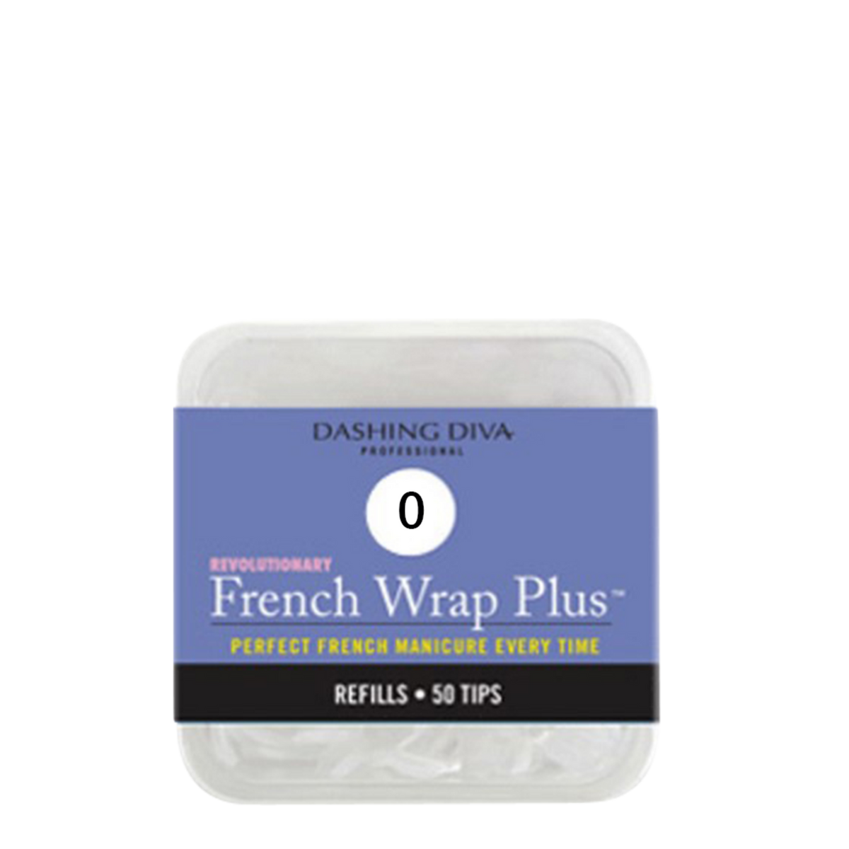 Embouts French Wrap Dashing Diva — mince, blanc