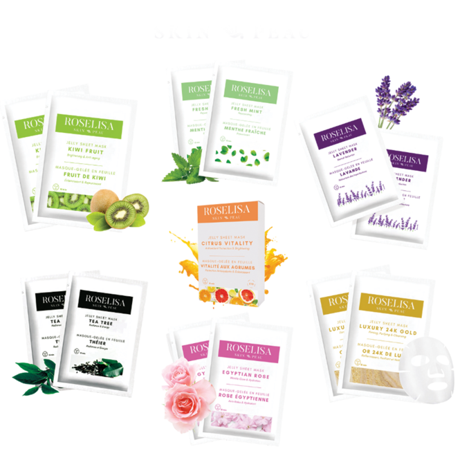 Roselisa Masque en feuille