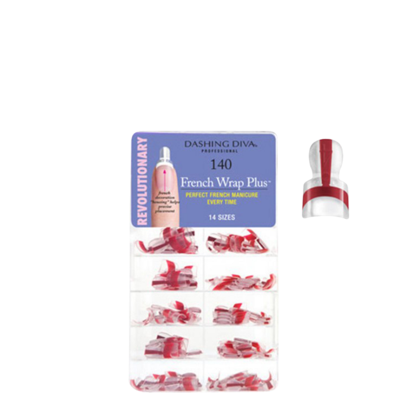 Embouts French Wrap de couleur