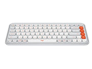 Clavier sans fil Logitech POP Icon Keys — blanc cassé/orange