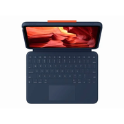 Étui clavier Logitech Rugged Combo 4 Touch pour iPad 10e génération — bleu