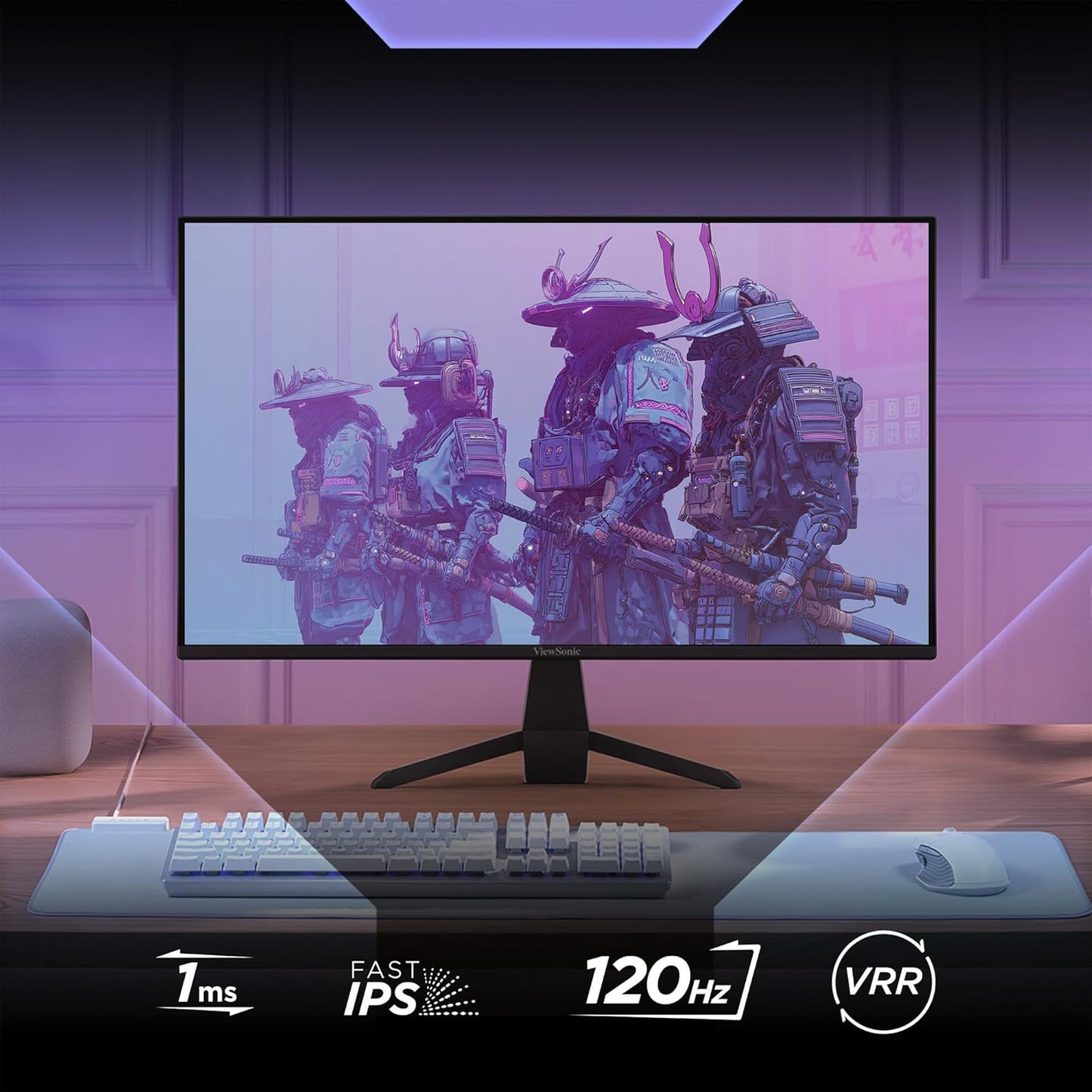 ViewSonic VX2470-MHD moniteur 24 po Full HD 120 Hz