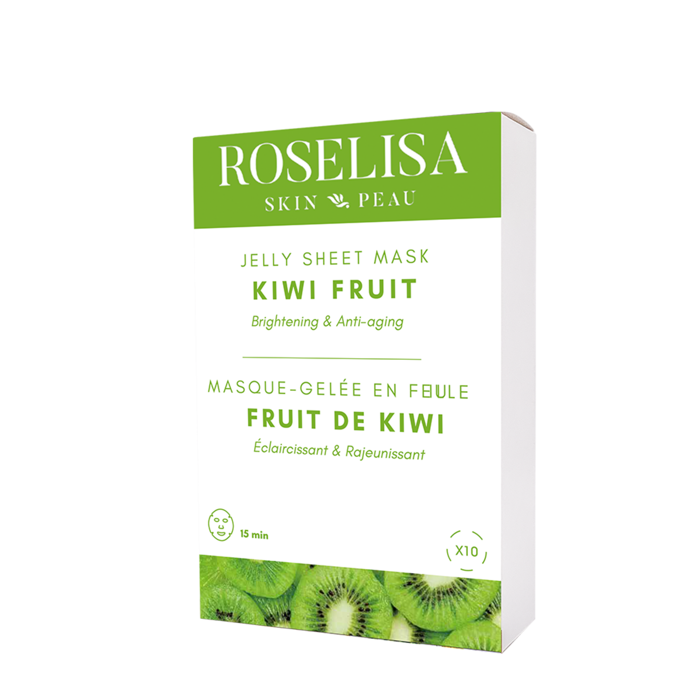 Roselisa Masque en feuille