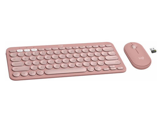 LOGITECH PEBBLE 2 COMBO (TONAL ROSE)