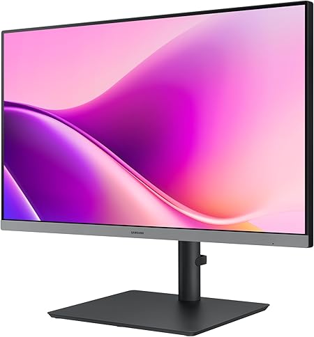 Samsung LS27F434UANXZA Moniteur professionnel FHD S4 de 27 po avec taux de rafraîchissement de 100 Hz, mode jeu, panneau IPS, design ergonomique, garantie de 3 ans