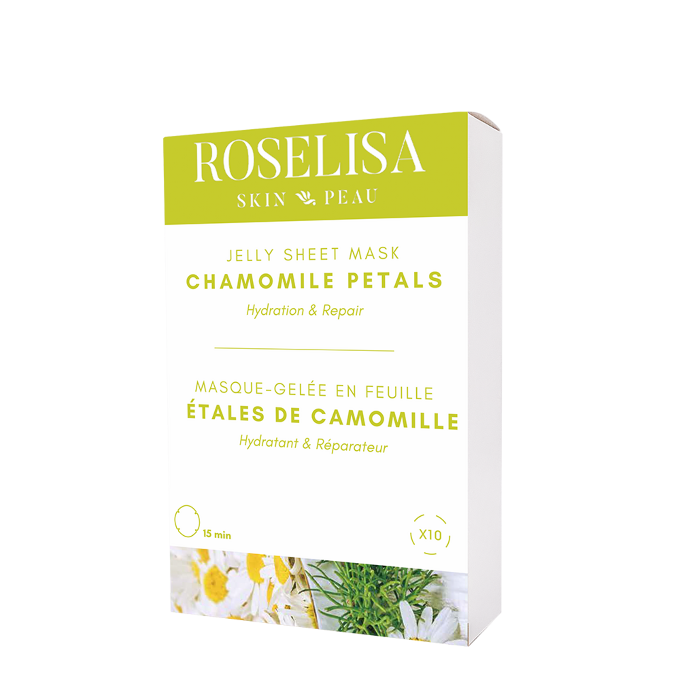 Roselisa Masque en feuille