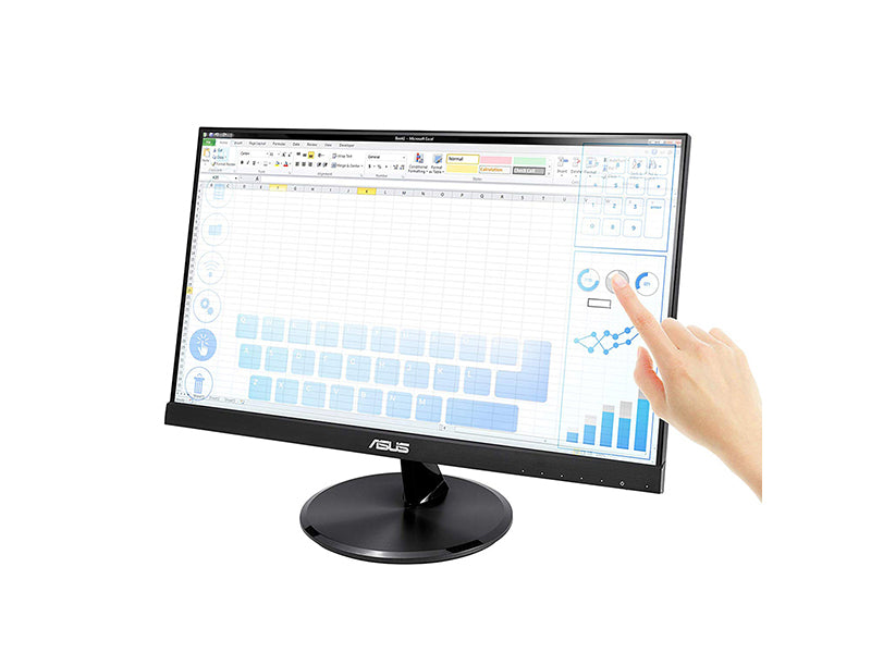Asus Moniteur Tactile 10 Points Ips Full Hd 21,5 Po (1920X1080)