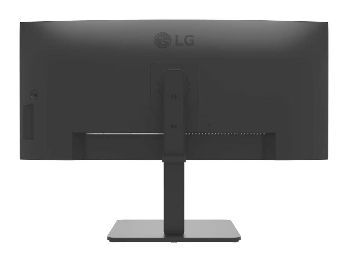 Moniteur LG UltraWide WQHD IPS incurvé 34 po 34BA75QE-B pour entreprises avec USB-C, HDMI et DisplayPort, HDR, haut-parleurs intégrés, 60 Hz