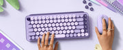 Clavier sans fil Logitech POP Keys — cosmos