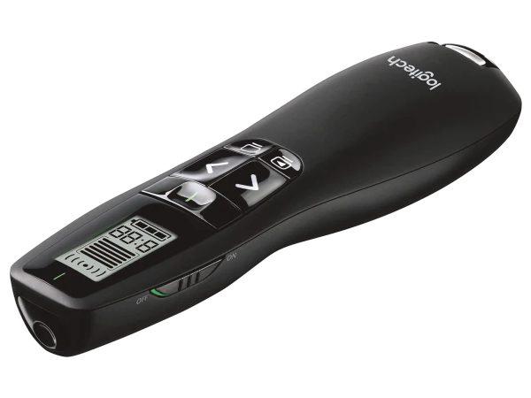 Télécommande de présentation laser R800 - Laser - Nombre de boutons : 5 - Sans fil (2,4 GHz) - 2 piles AAA - Garantie matérielle limitée de 3 ans