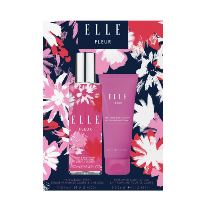 Coffret ELLE Fleur Brume Parfumée + Lotion