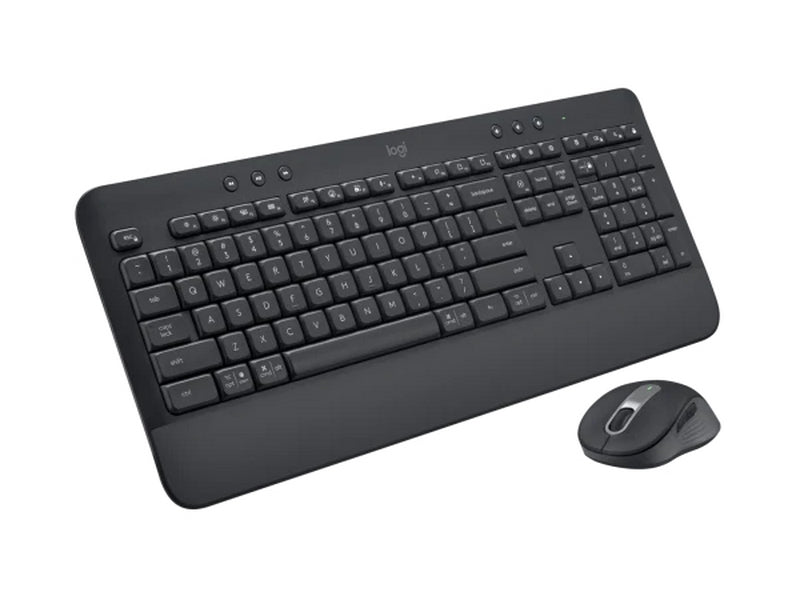 Logitech Signature MK650 Combo - Clavier, Souris - QWERTY - Périphérique d'entrée / Nombre de touches : 118 - Sans fil - USB - Graphite - Le Signature MK650 Combo