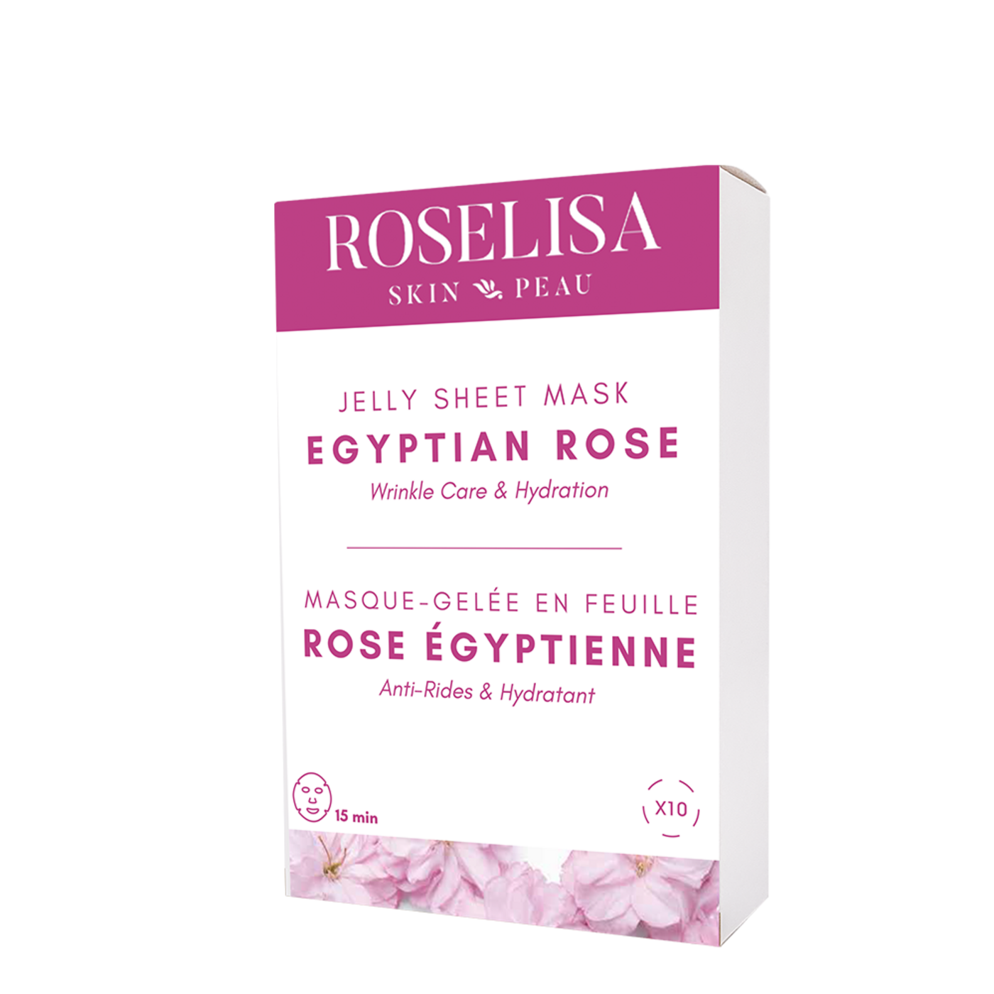 Roselisa Masque en feuille