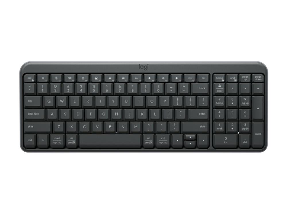 Clavier sans fil compact Logitech K250 — graphite