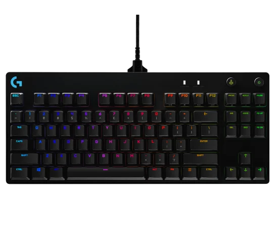 Clavier gaming mécanique Logitech G PRO - Dewey Clicky