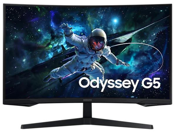 Moniteur de gaming Samsung Odyssey G5 LS32CG550ENXZA — 32 po, QHD, 165 Hz, VA, incurvé