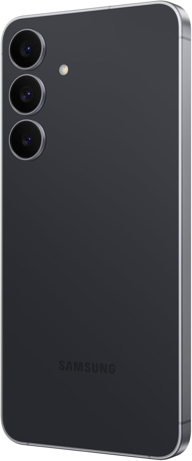Samsung Galaxy S25 FE (Version canadienne et garantie) - Noir Jet, 128 Go, Galaxy AI, Écran AMOLED 2X de 6,7 pouces, 50MP