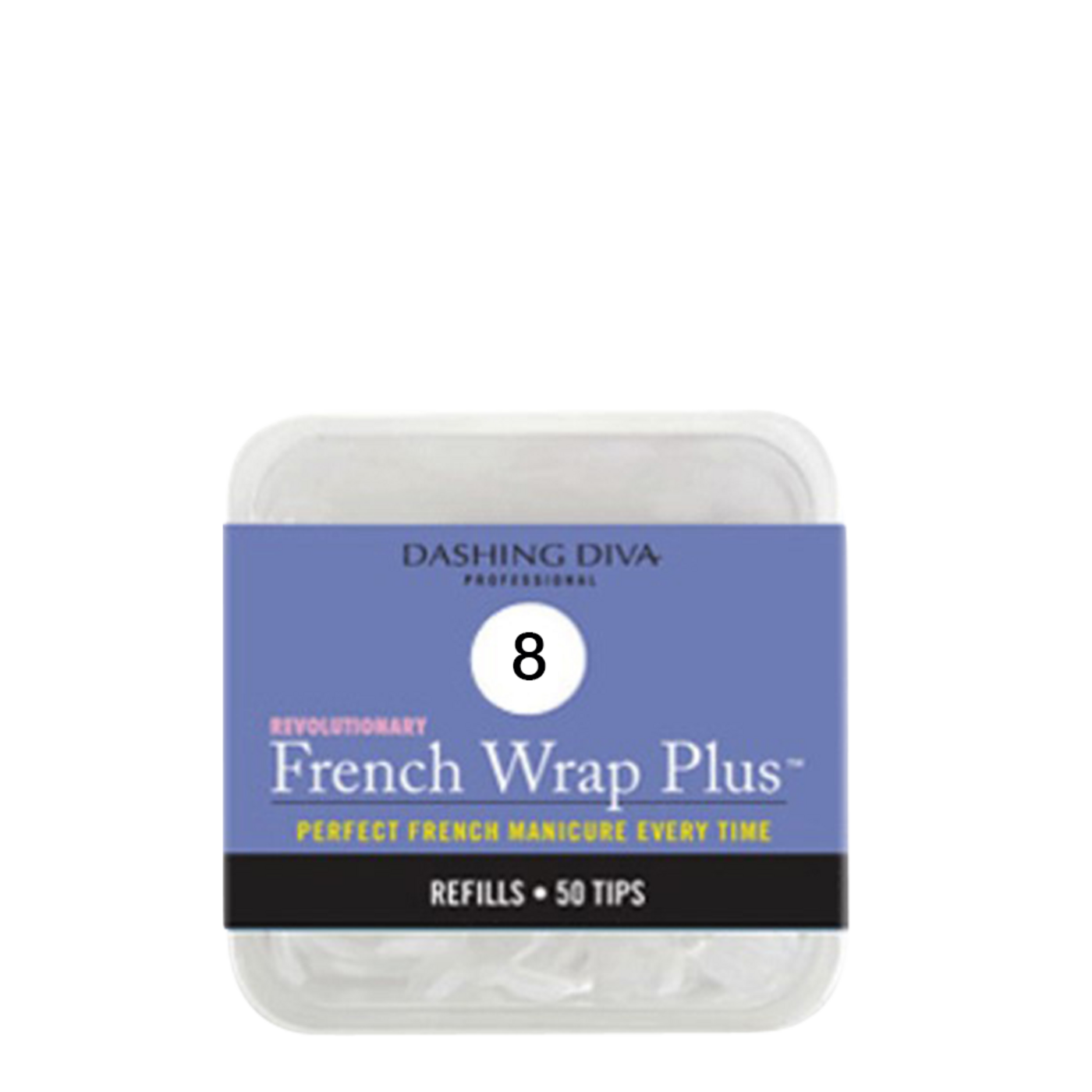Embouts French Wrap mince - blanc