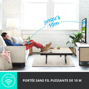Clavier sans fil tactile Logitech K400 Plus — français