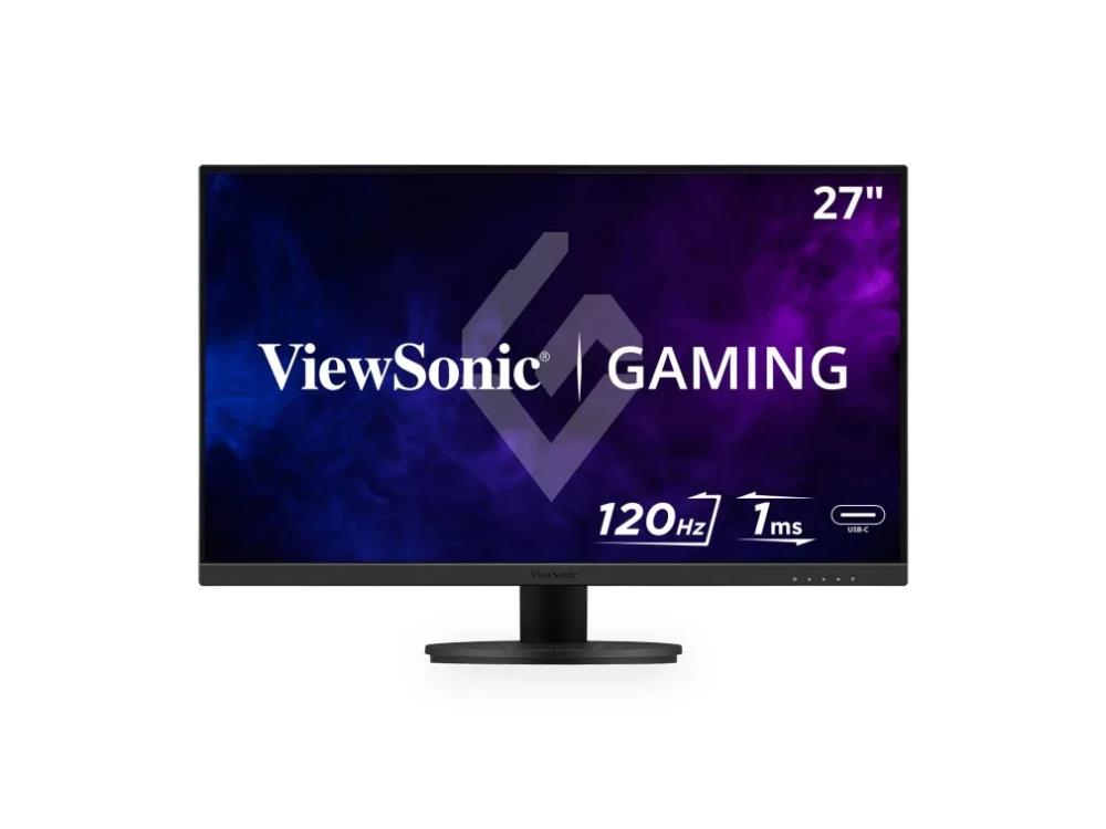 MONITEUR DE JEUX IPS VIEWSONIC 27PO 1080P 1MS 120HZ (OC) AVEC USB-C (SIGNAL UNIQUEMENT), RÉSOLUTION 1920X1080.