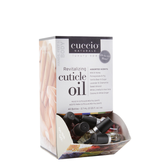 Mini huiles revitalisantes à cuticules (40unités 3.7ml)