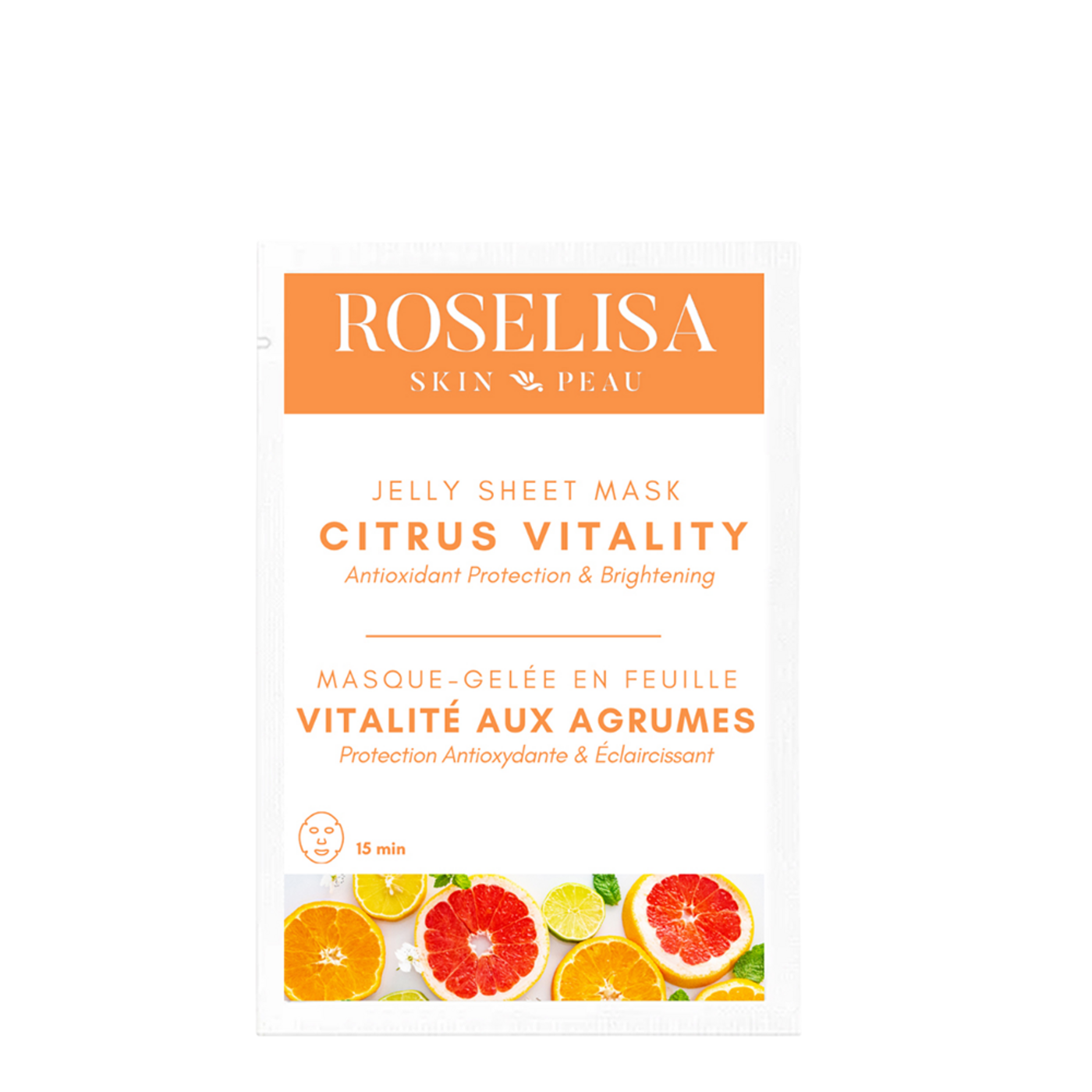 Roselisa Masque en feuille