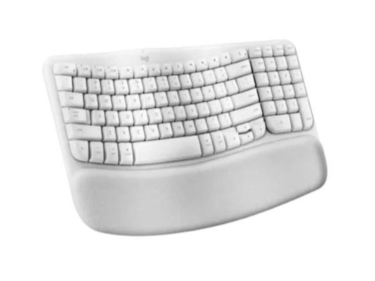 Clavier - WAVE KEYS POUR MAC - Sans fil - Bluetooth - USB-C - BLANC CASSÉ - Garantie matérielle limitée de 1 an