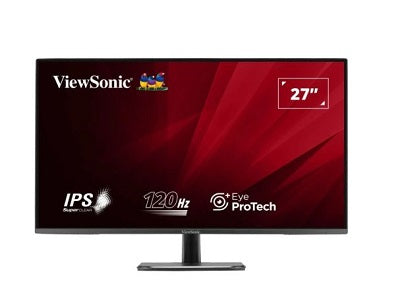 ViewSonic Moniteur IPS 27 POUCES 1080p avec Adaptive Sync, HDMI, DisplayPort et VGA