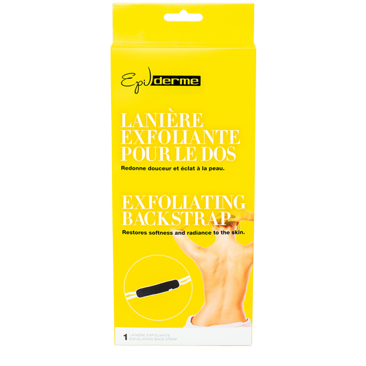 Lanière exfoliante pour dos