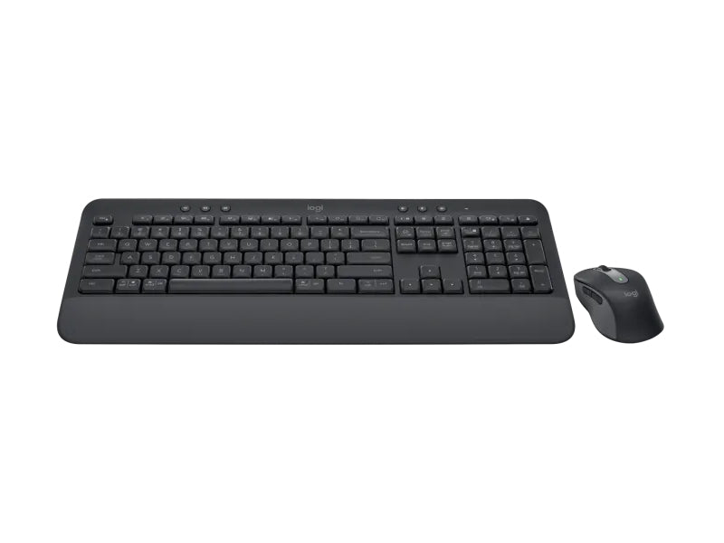 Logitech Signature MK650 Combo - Clavier, Souris - QWERTY - Périphérique d'entrée / Nombre de touches : 118 - Sans fil - USB - Graphite - Le Signature MK650 Combo