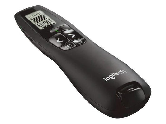 Télécommande de présentation laser R800 - Laser - Nombre de boutons : 5 - Sans fil (2,4 GHz) - 2 piles AAA - Garantie matérielle limitée de 3 ans