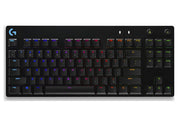 Clavier de gaming mécanique Logitech G PRO — switchs clicky