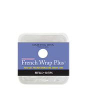 Embouts French Wrap Dashing Diva — mince, blanc