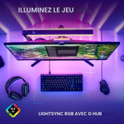 Clavier de gaming Logitech G515 TKL — profil bas, filaire, RGB