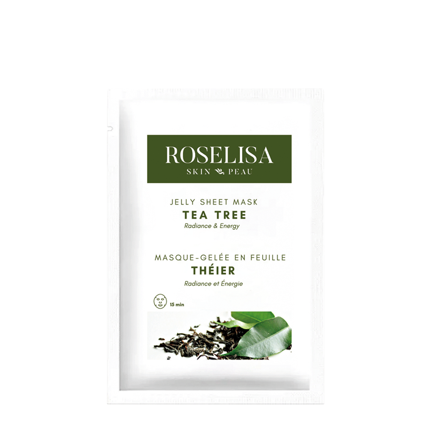 Roselisa Masque en feuille