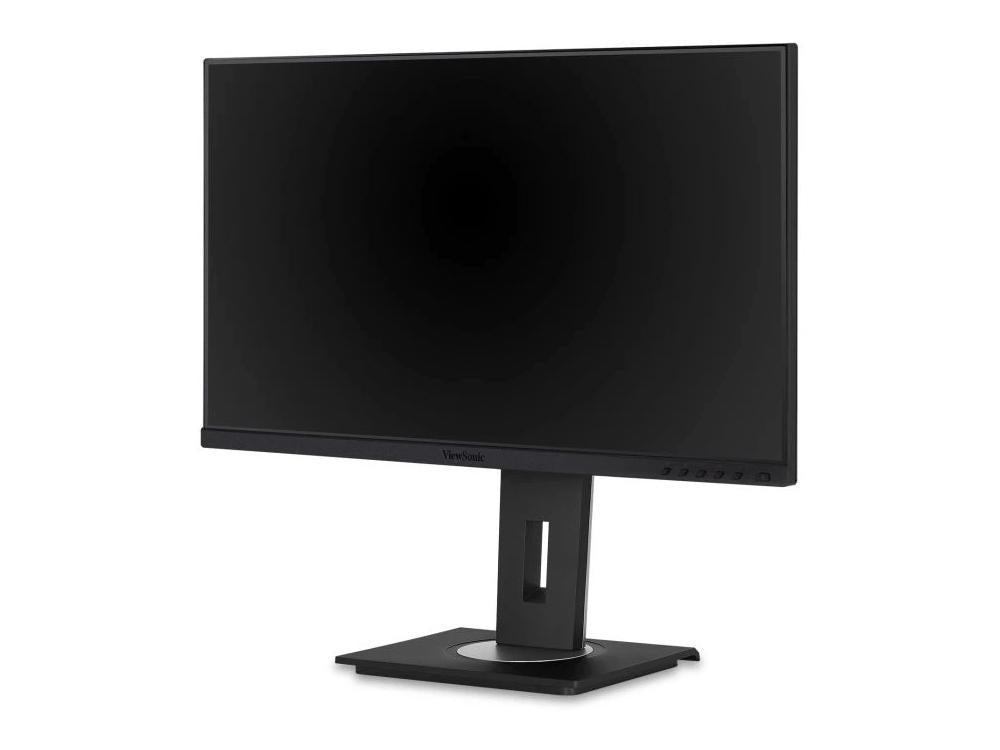 ViewSonic Moniteur Surface ergonomique IPS de 27 pouces avec USB-C, résolution 1920 x 1080.