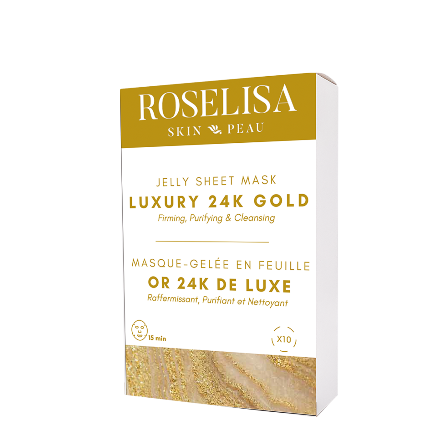 Roselisa Masque en feuille