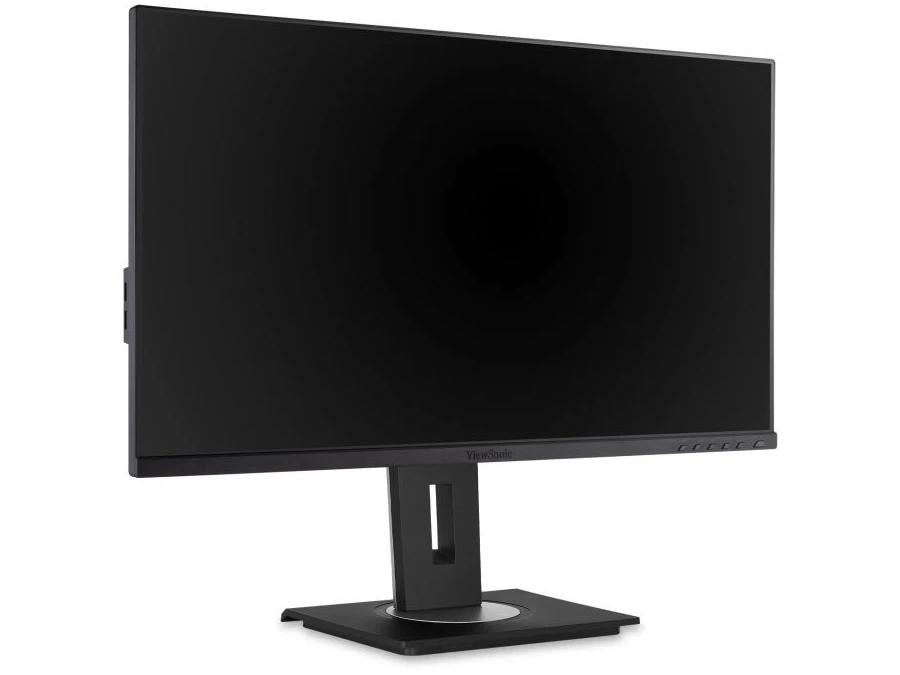 ViewSonic Moniteur Surface ergonomique IPS de 27 pouces avec USB-C, résolution 1920 x 1080.