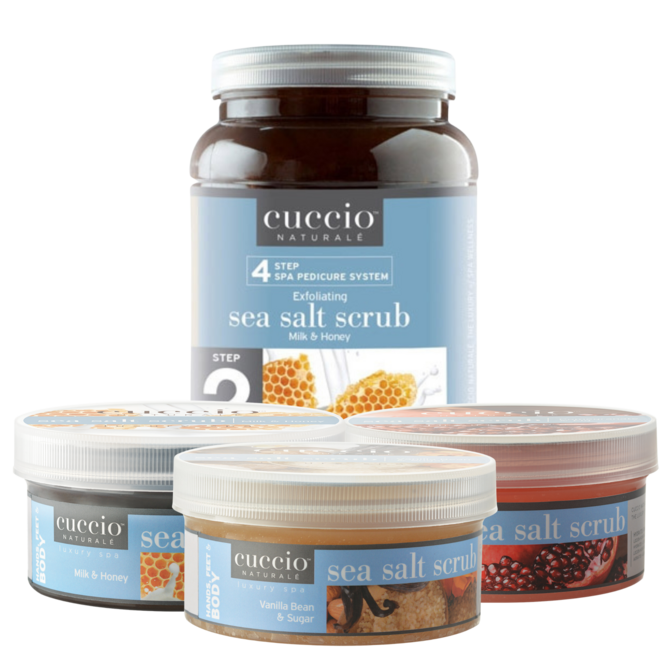 Sel de mer exfoliant Mains, pieds et corps