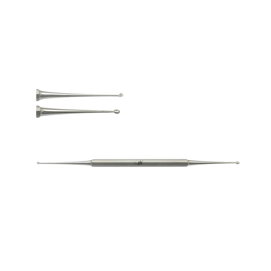 Curette fine double côté