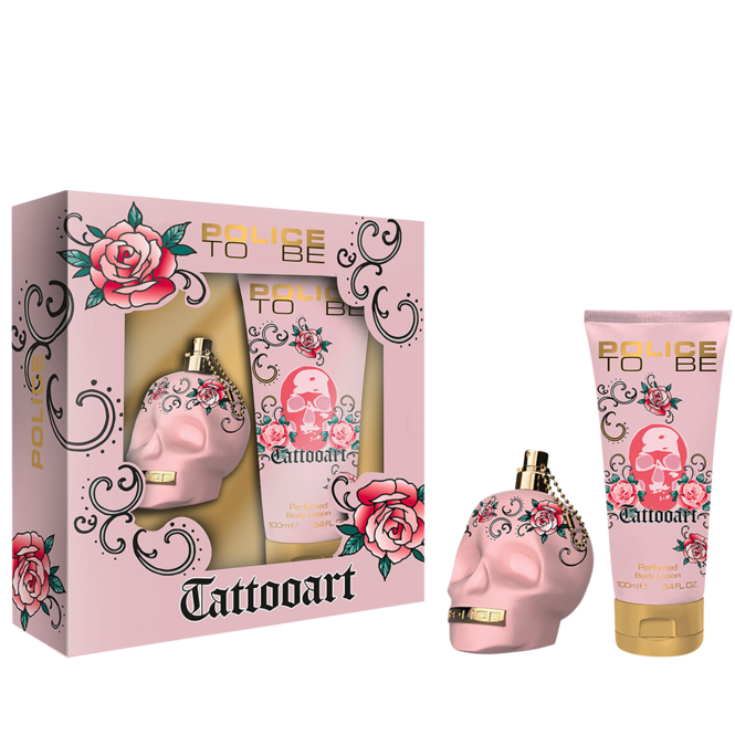 Coffret Police TO BE TATTOOART Coffret pour femme