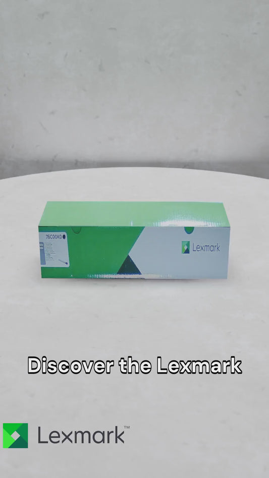 Toner Lexmark 76C00K0 — noir, 18,5K pages