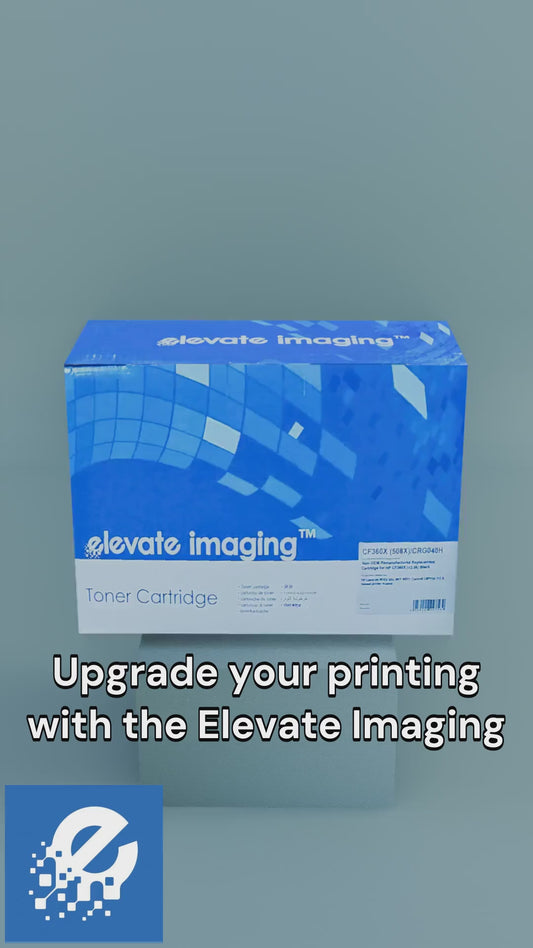 Toner remanufacturé HP CF360X — noir, rendement 12 500 pages