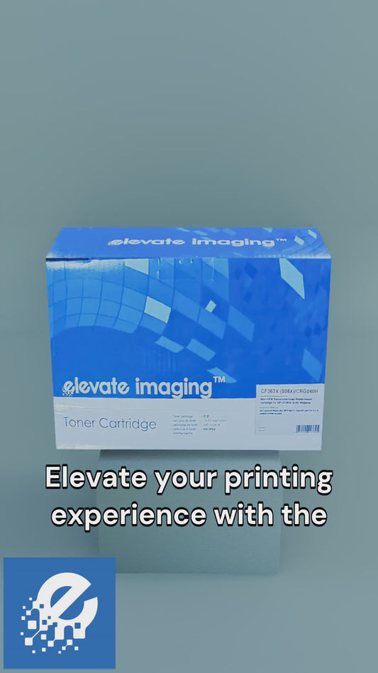 Toner remanufacturé HP CF363X — magenta, rendement 9 500 pages