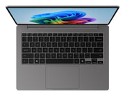 Samsung Galaxy Book6 — Vue du clavier et du pavé tactile