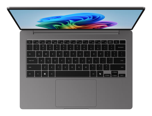 Samsung Galaxy Book6 — Vue du clavier et du pavé tactile