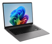 Samsung Galaxy Book6 gris de 14 po — vue de trois quarts