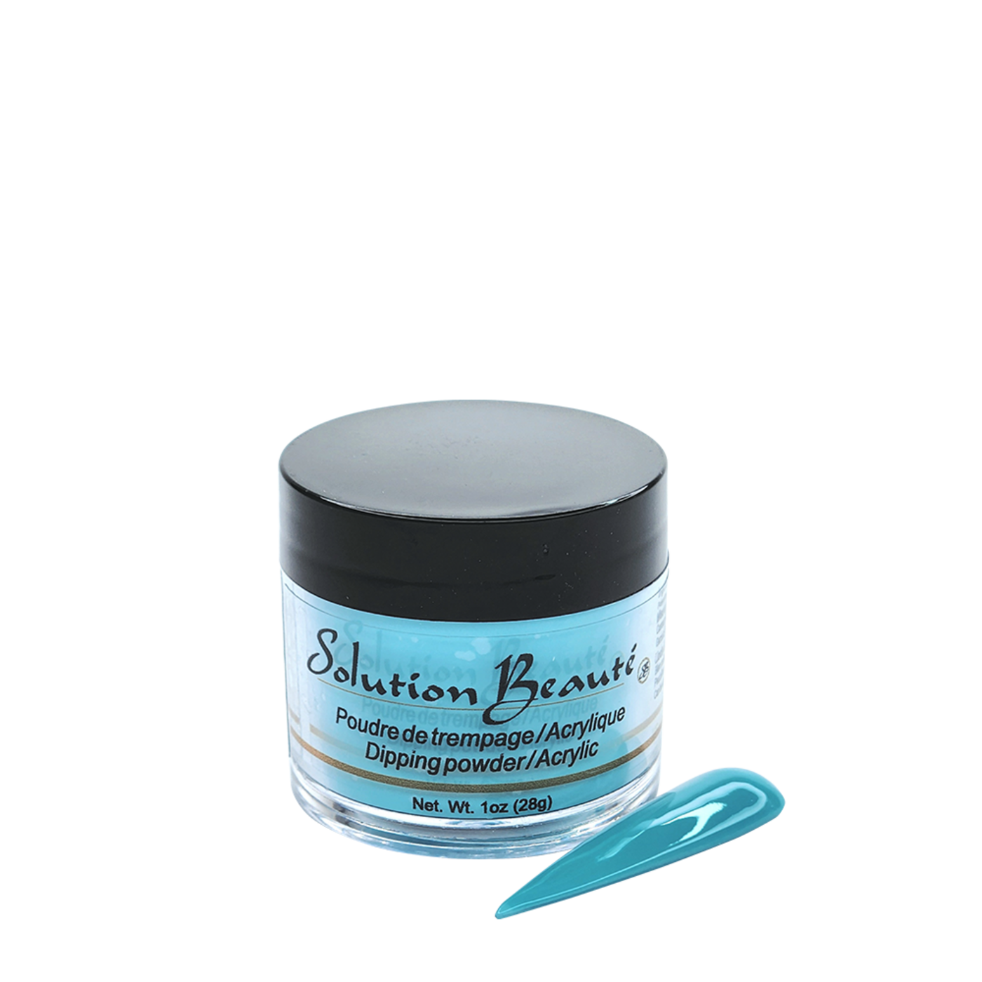 Poudre pour ongles - Teintes de bleu